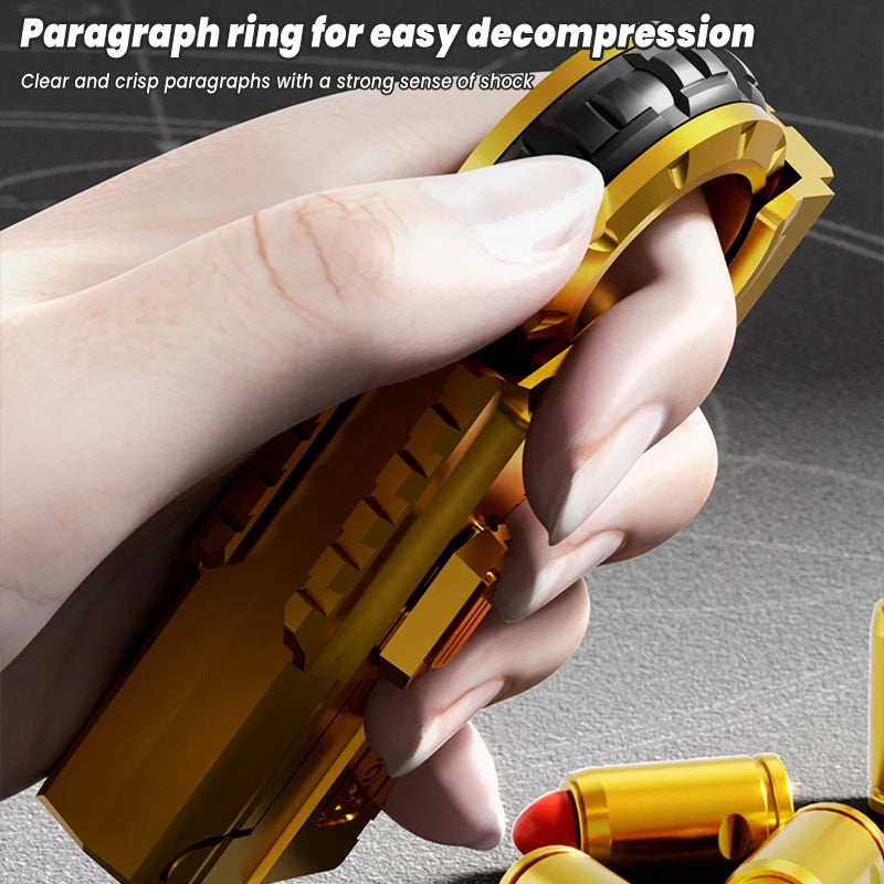 Mini - Alloy Toy Fidget Finger Pistol